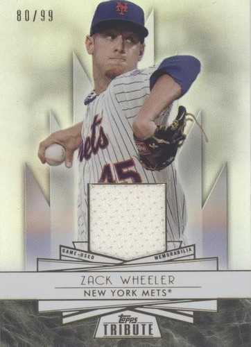 2014 Topps Tribute - Zack Wheeler #FYR-ZW