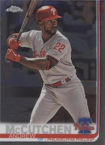 2019 Topps Chrome - Andrew McCutchen #77