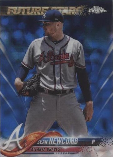 2018 Topps Chrome Sapphire Edition - Sean Newcomb #607