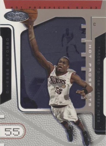 2002-03 Hoops Hot Prospects - Dikembe Mutombo #46