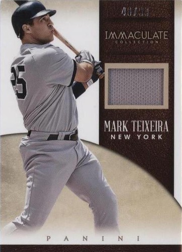 2014 Panini Immaculate Collection - Mark Teixeira #10