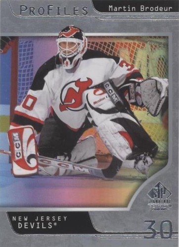 2020-21 Upper Deck SP Signature Edition Legends - Martin Brodeur #P-11