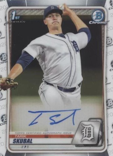 2020 Bowman - Tarik Skubal #CPA-TS