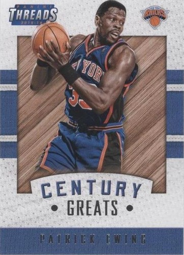 2015-16 Panini Threads - Patrick Ewing #6