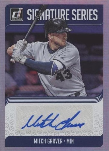 2018 Panini Donruss - Mitch Garver #SS-MG