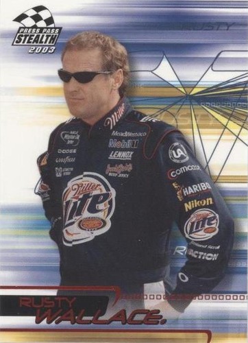 2003 Press Pass Stealth - Rusty Wallace #P1