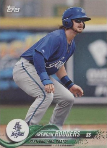 2018 Topps Pro Debut - Brendan Rodgers #127