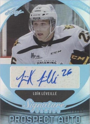 2015 Leaf Signature Series - Loik Leveille #SP-LL1