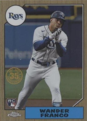 2022 Topps Chrome - Wander Franco #87BC-13