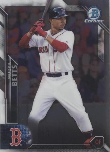 2016 Bowman Chrome - Mookie Betts #13