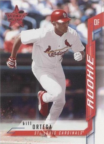 2001 Leaf Rookies & Stars - Bill Ortega #123