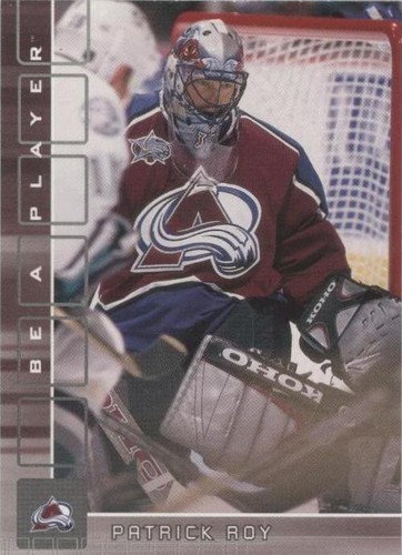 2001-02 In the Game Be A Player Memorabilia - Patrick Roy #133