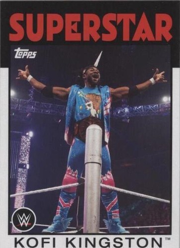 2016 Topps Heritage WWE - Kofi Kingston #24