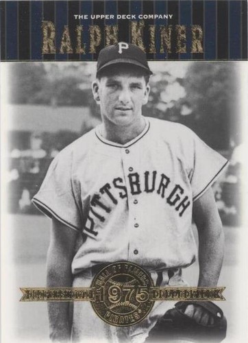 2001 Upper Deck Hall of Famers - Ralph Kiner #29