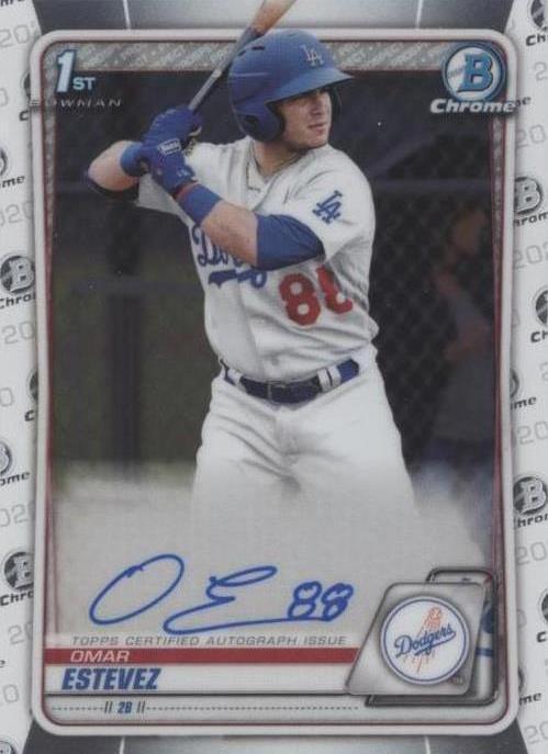 2020 Bowman - Omar Estevez #CPA-OE