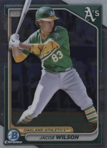 2024 Bowman Chrome - Jacob Wilson #BCP-205