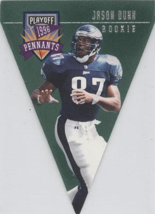 1996 Playoff Pennants Jason Dunn #76