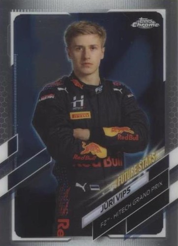 2021 Topps Chrome Formula 1 - Juri Vips #69