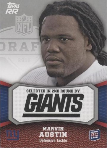2011 Topps Rising Rookies Marvin Austin #148