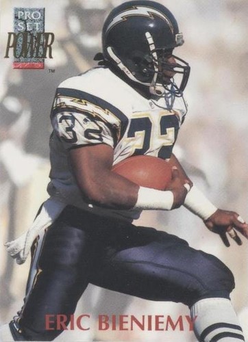 1992 Pro Set Power Eric Bieniemy #234