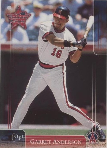 2002 Leaf Rookies & Stars - Garret Anderson #2