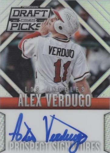 2014 Panini Prizm Perennial Draft Picks - Alex Verdugo #62