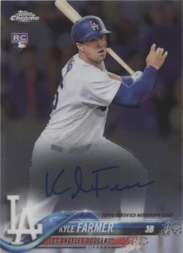 2018 Topps Chrome - Kyle Farmer #RA-KF