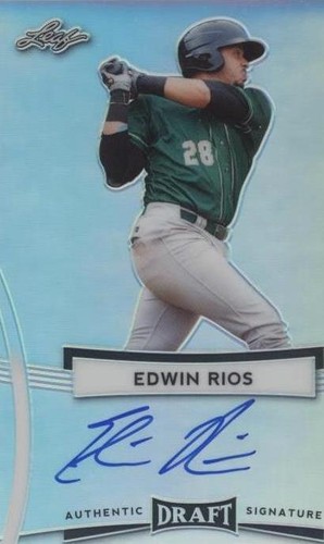 2017 Leaf Metal Draft - Edwin Rios #BA-ER1