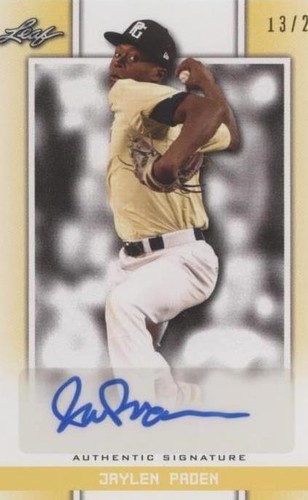 2019 Leaf Perfect Game National Showcase - Jaylen Paden #BA-JP2