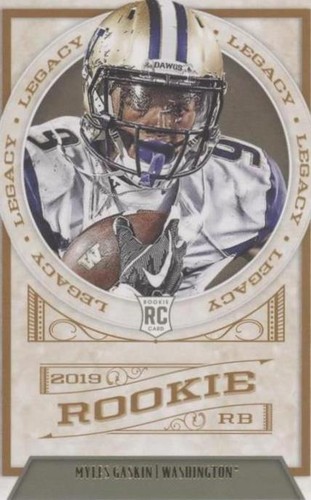 2019 Panini Legacy Myles Gaskin #186