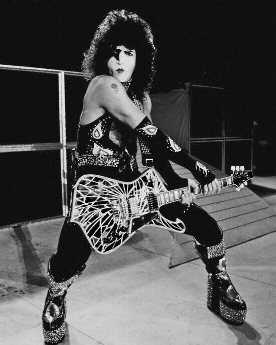 Rock Band KISS with PAUL STANLEY Glossy 8x10 Photo Rock and Roll Print Poster