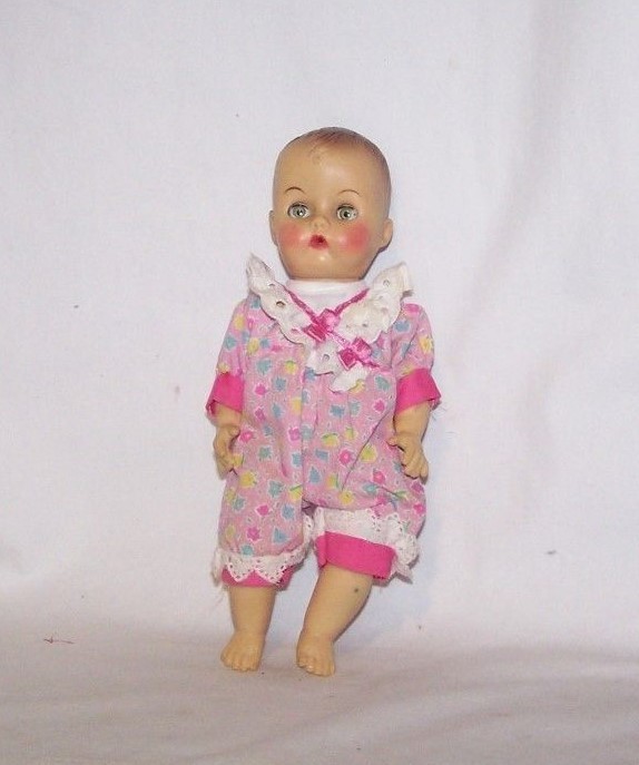 1950's Baby Susan Doll (Ginette) Effanbee Open & Close Eyes Drinks & Wets