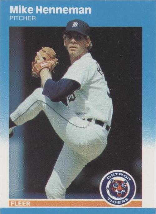 Actualización Fleer 1987 - Mike Henneman #U-44
