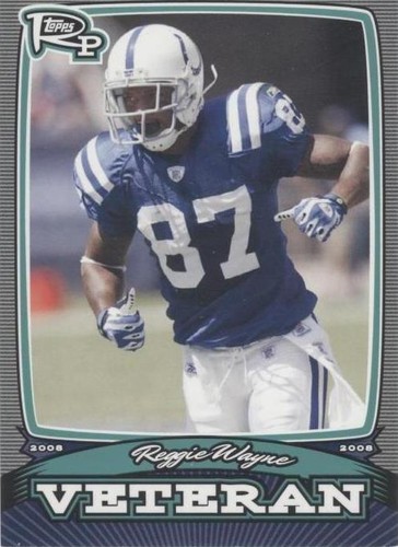 2008 Topps Rookie Progression Reggie Wayne #PV-RW