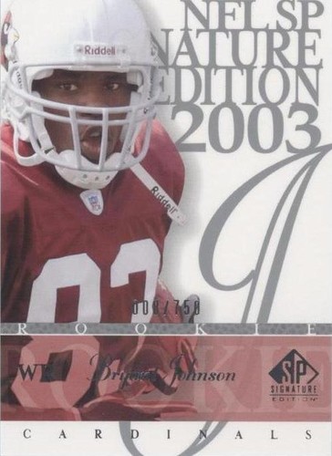 2003 SP Signature Edition Bryant Johnson #124