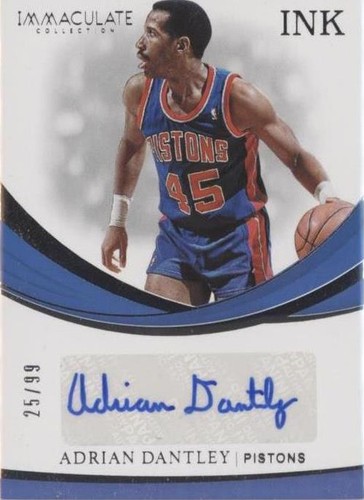 2018-19 Panini Immaculate Collection - Adrian Dantley #IK-ADT