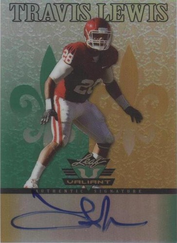 2012 Leaf Valiant Travis Lewis #TL1