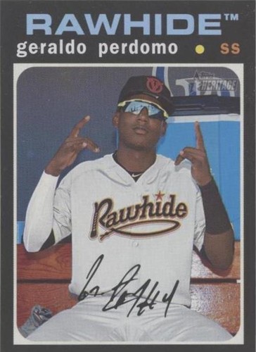 2020 Topps Heritage Minor League Edition - Geraldo Perdomo #47