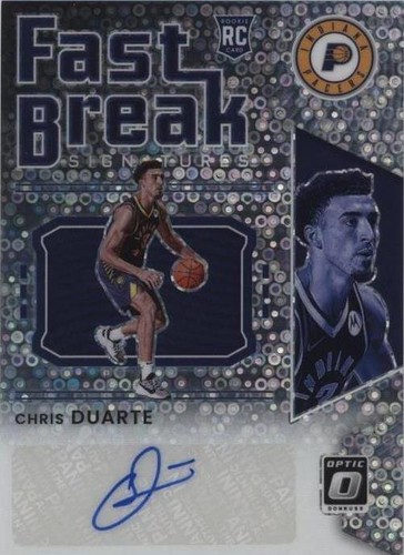 2021-22 Panini Donruss Optic - Chris Duarte #FB-CDT