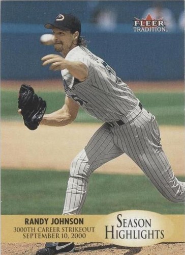 2000 Fleer Tradition Update - Randy Johnson #U10