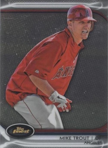 2012 Topps Finest - Mike Trout #78