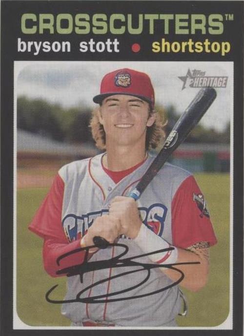 2020 Topps Heritage Minor League Edition - Bryson Stott #175