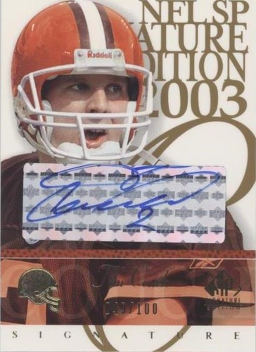 2003 SP Signature Edition Tim Couch #TC