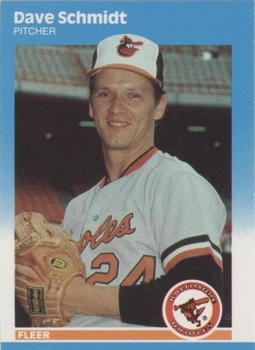 1987 Fleer Update - Dave Schmidt #U-107