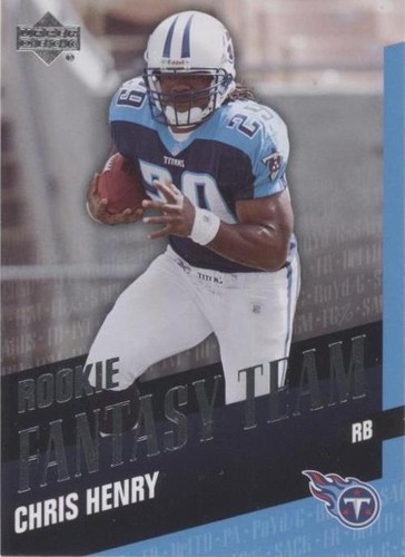 2007 Upper Deck Chris Henry #RFT-CH