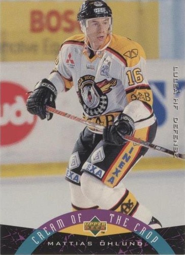 1995-96 Upper Deck Swedish - Mattias Ohlund #256