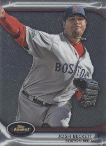 2012 Topps Finest - Josh Beckett #94