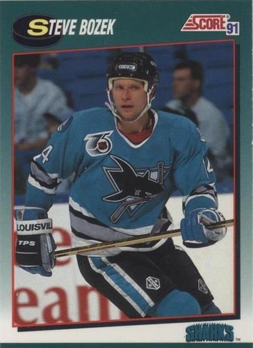 1991-92 Score Rookie and Traded - Steve Bozek #6T