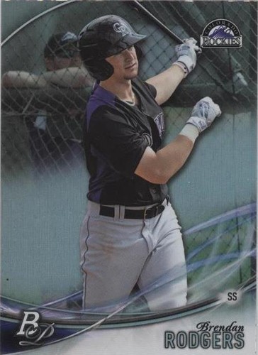 2016 Bowman Platinum - Brendan Rodgers #TP-BR