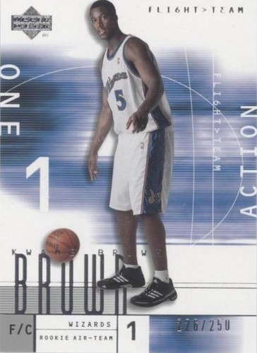 2001-02 Upper Deck Flight Team - Kwame Brown #140